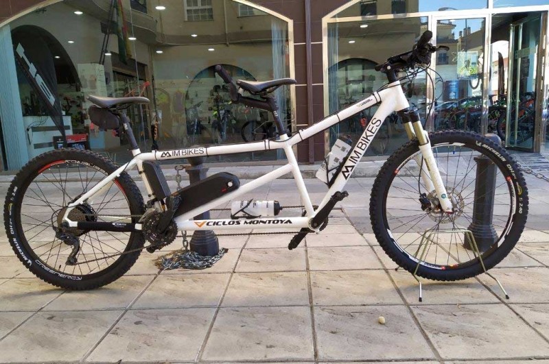 bicicleta tandem electrica  bicicleta tandem electrica